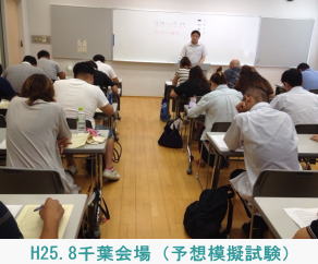 H25.8千葉会場（予想模擬試験）