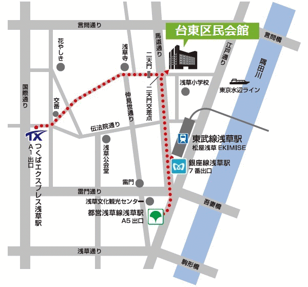 東京会場MAP